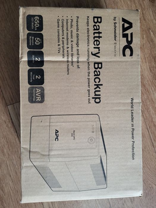 Безперебійник ДБЖ APC Back-Ups 650 без АКБ