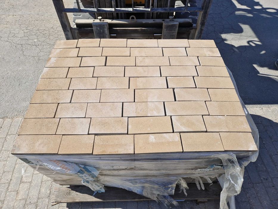 Kostka Brukowa Mini Trio 8 cm Beżowy Libet Podjazd Taras Okazja