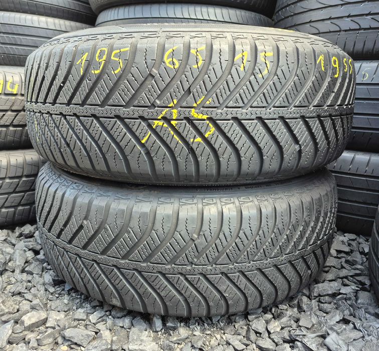 WYSYŁKA 2 Opony Wielosezonowe 195 65 R15 GoodYear Vector4Seasons