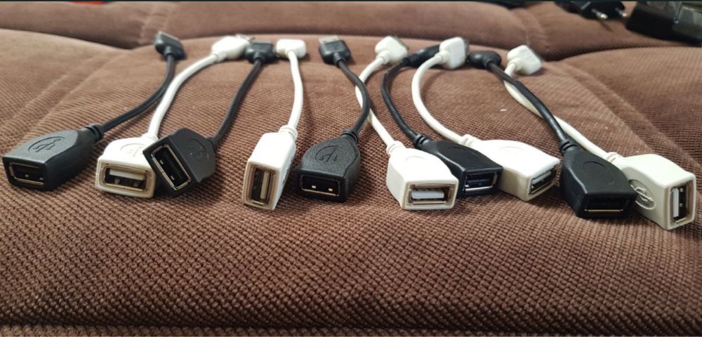 USB HUB type C OTG подовжувач 20см удлинитель папа x мама для флешки