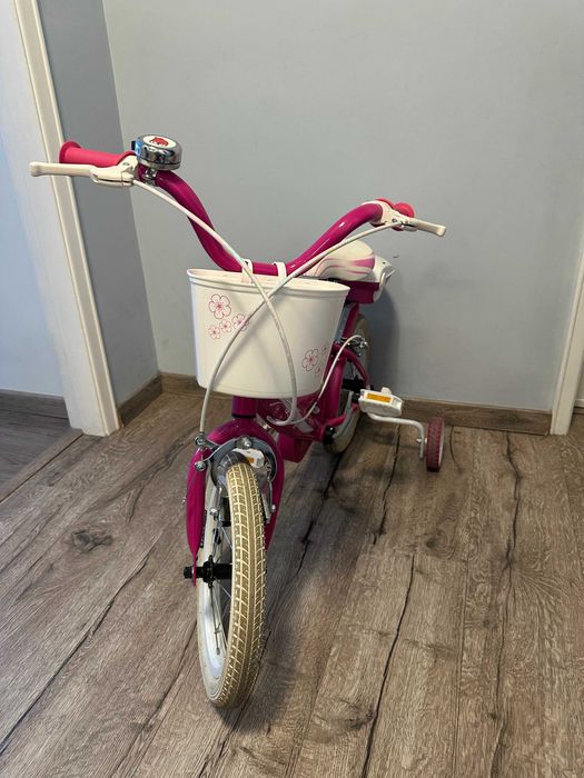 BIcicleta cor de rosa, 2-4 anos