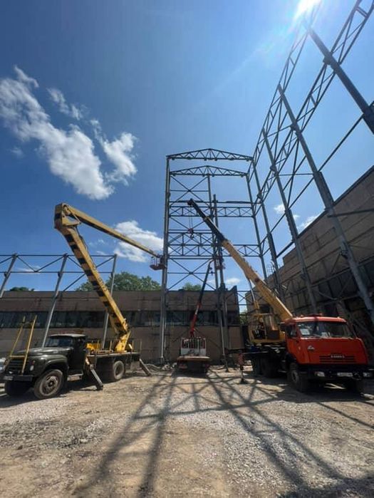 Аренда автовышки 22 метра автоподемник  автокрана  спецтехники