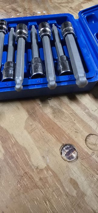 Conjunto 7 peças Allen 3/8