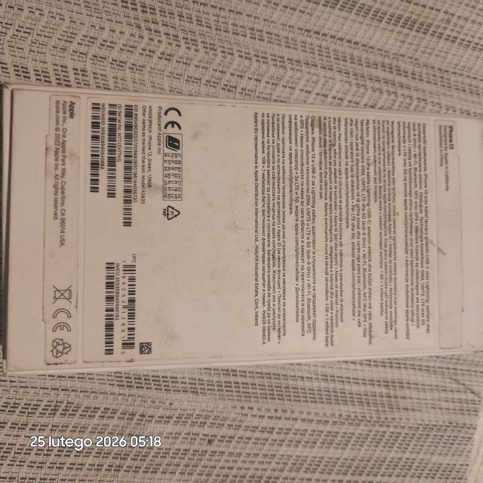 Sprzedam IPHONE 13 phone 13.