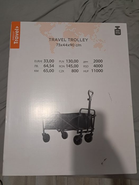 Wózek plazowy nowy