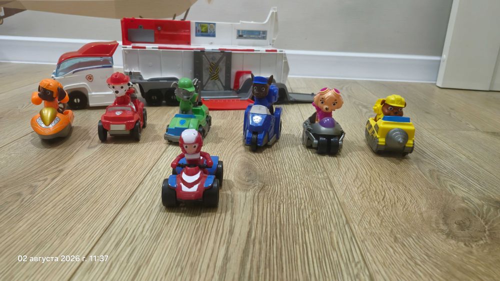 Дитячий ігровий набір Щенячий патруль Патрулевоз Paw Patrol
