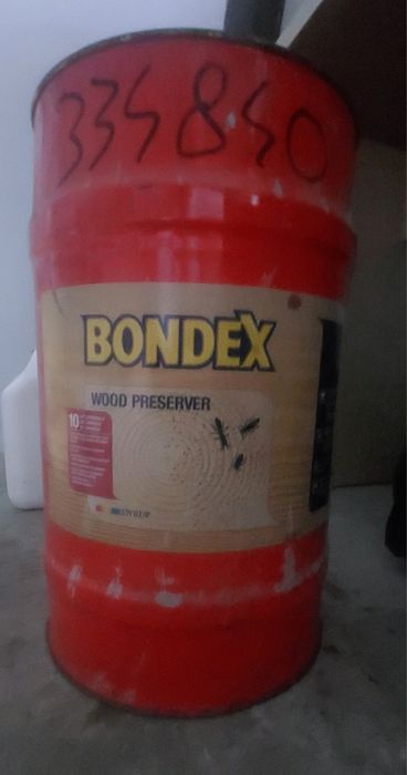 BONDEX WOOD PRESERVED NT 25L NT Impregnat gruntujący do drewna