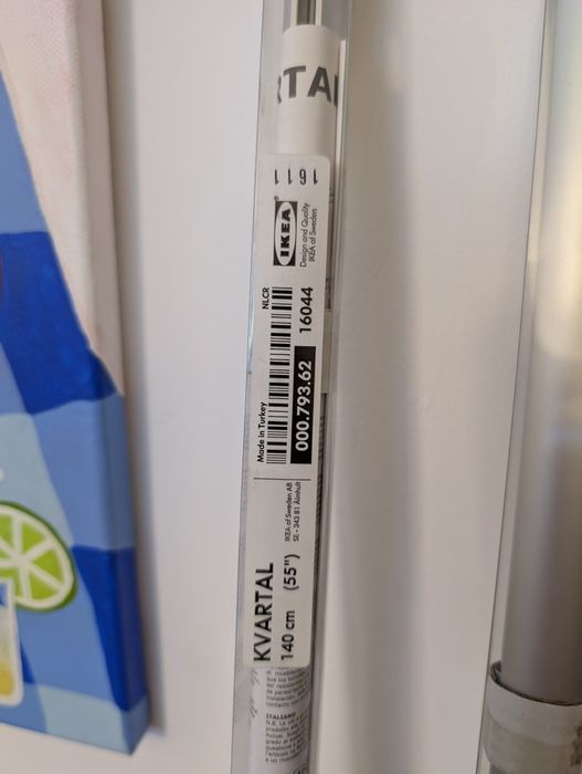 2 Calhas para cortinados IKEA Kvartal