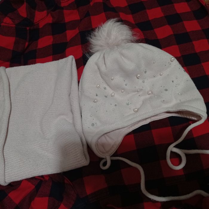 Комплект шапка и снуд Польша