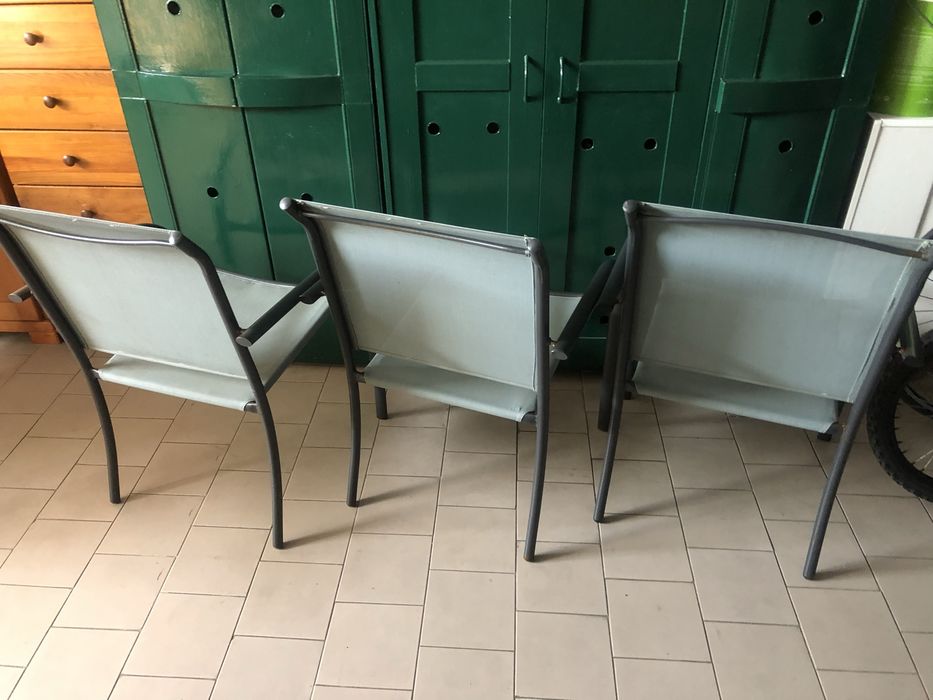 Cadeiras de jardim,esplanada ou garagem etc.