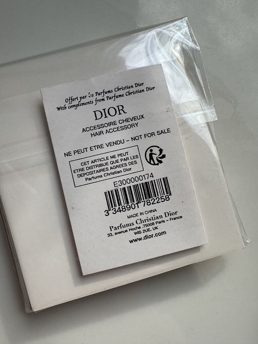 Spinki do włosów różowe dior
