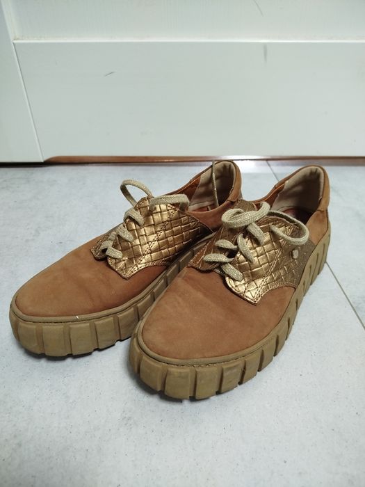 Buty brązowe Akardo 37