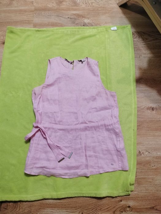 Bluzka damska lniana Tommy Hilfiger