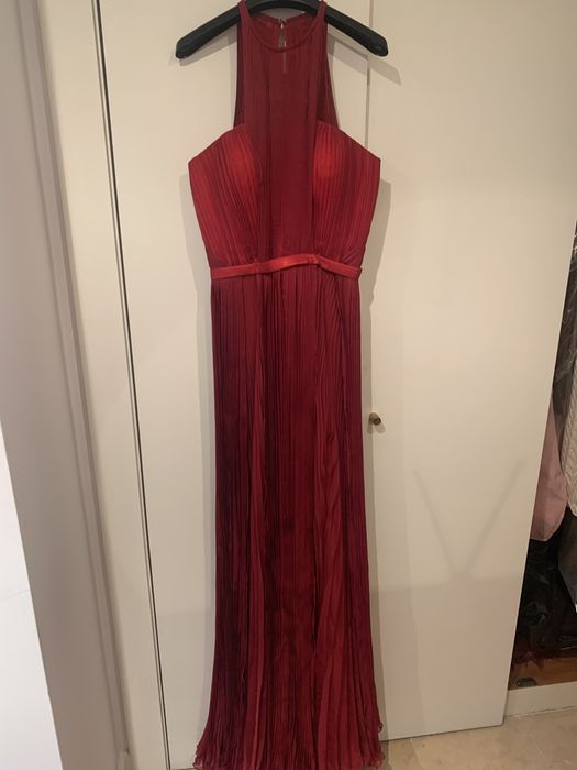 Vestido baile comprido vermelho