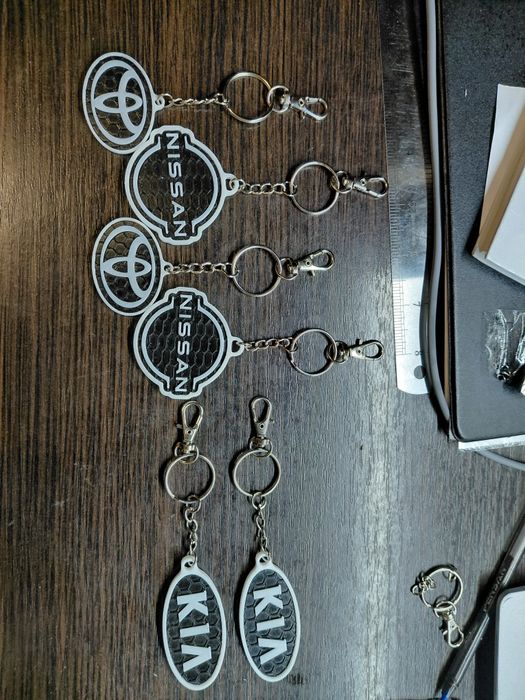 3д друк. 3D друк брелков з фурнітурою