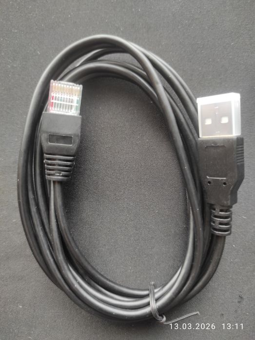 Кабель інтерфейсний ДБЖ APC 940 - 0127E
usb ups to RJ45 APC -