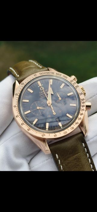 Omega Broad Arrow Rose Gold 42 mm