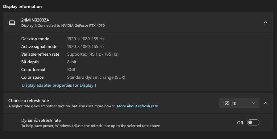 Монітор Philips 23.8" 165гц