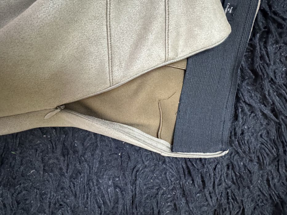 Замшеві штани та з екошкіри ZARA