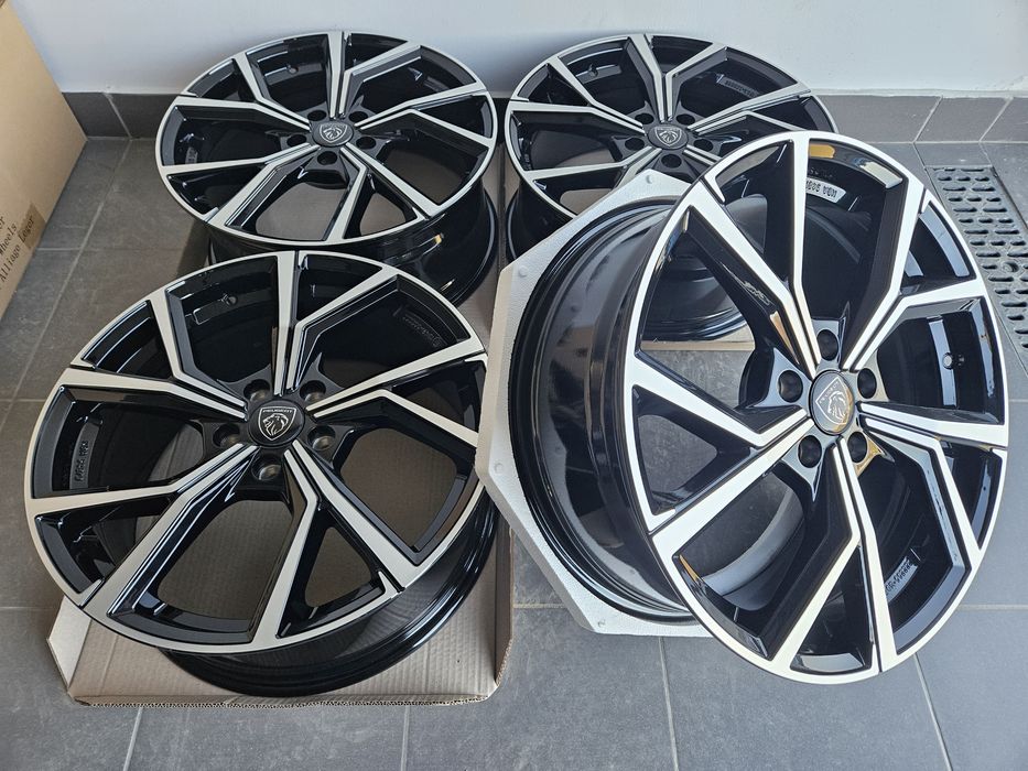 Peugeot 18 " Nowe 5x108 Felgi 3008 / 5008 / 508 Czarne Alufelgi