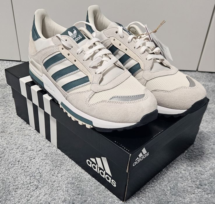 adidas Originals ZX 600 kremowo/zielone