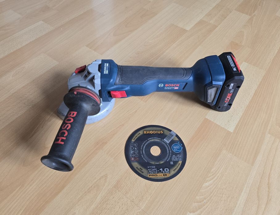 BOSCH GWS 18V-10 Szlifierka Flex Diax NOWY Aku4.0Ah AMP SHARE ProCORE