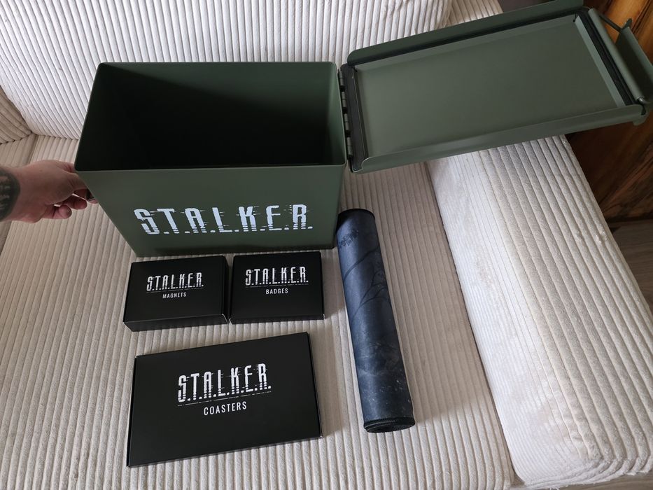 Stalker - diorama, platak i akcesoria RZADKIE