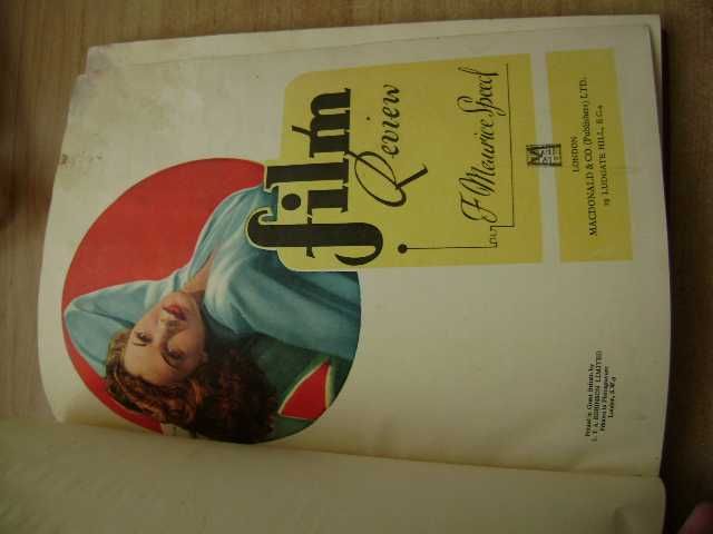 Starocie z PRL Stare książki = FILM Review z 1948? troszkę zaplamiony