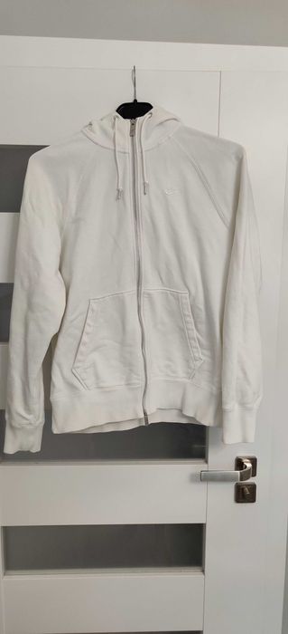Bluza męska Nike Sportswear biała rozpinana rozmiar M