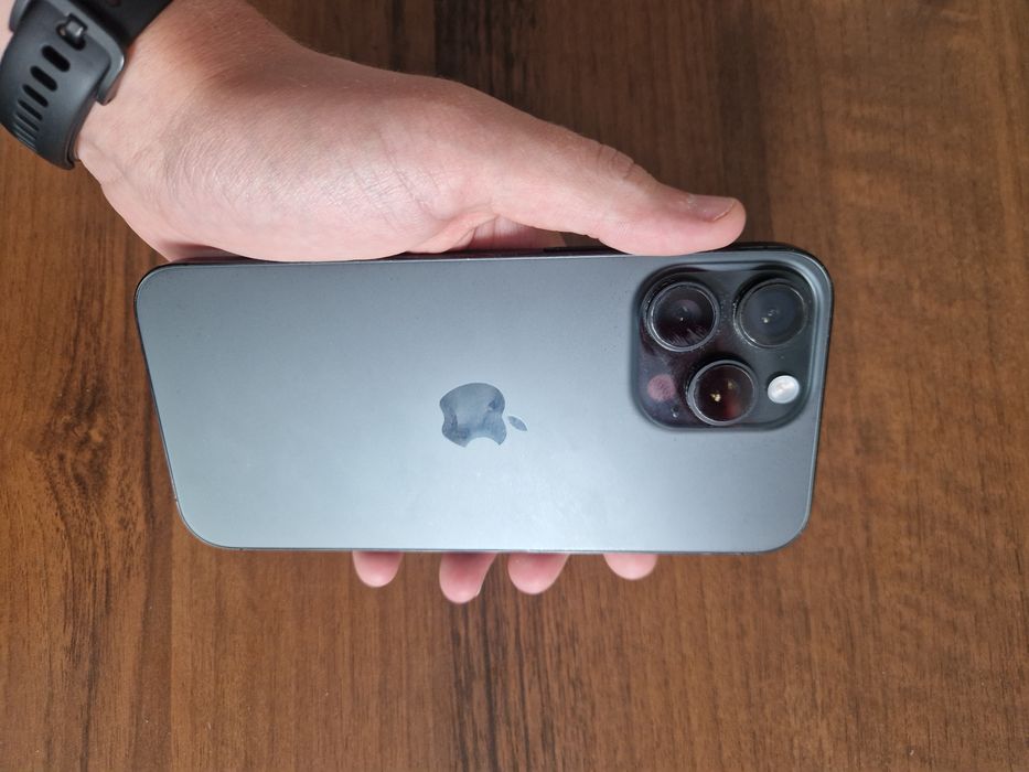 Iphone 15 pro 128gb Blue Titanium • Kondycja Baterii 91% • Stan dobry