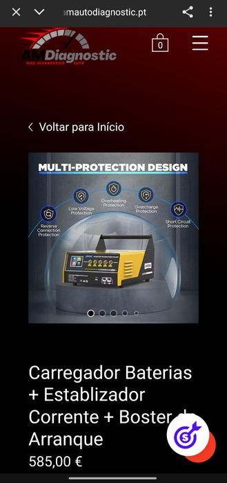 Carregador de Baterias AUTOOL EM365: 5 em 1!