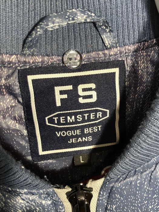 Куртка бомбер S-M ветровка стеганная пуховик не alpha industries