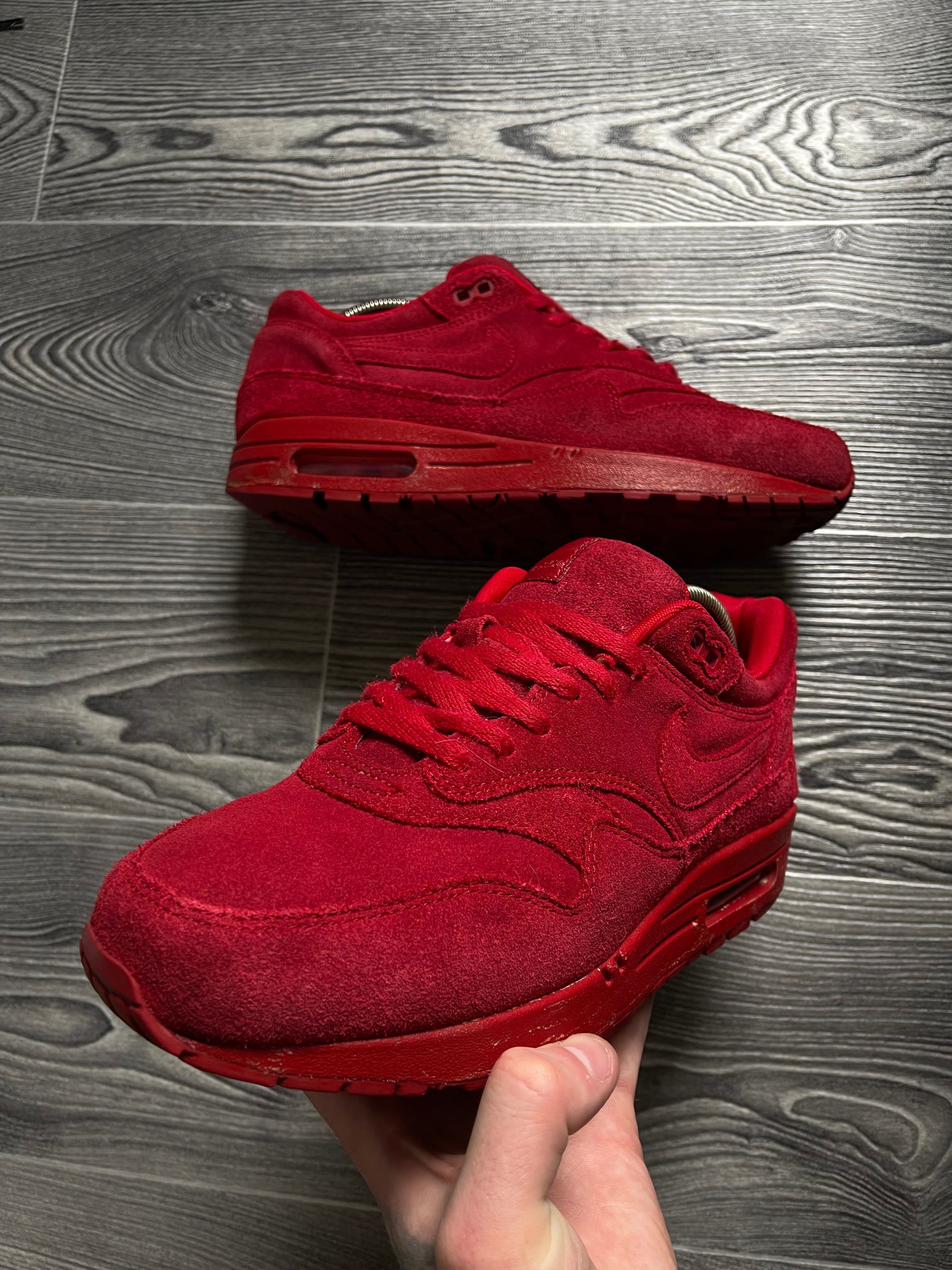 Nike air max 1 red NikeID 43 27 5 1 650 Olx