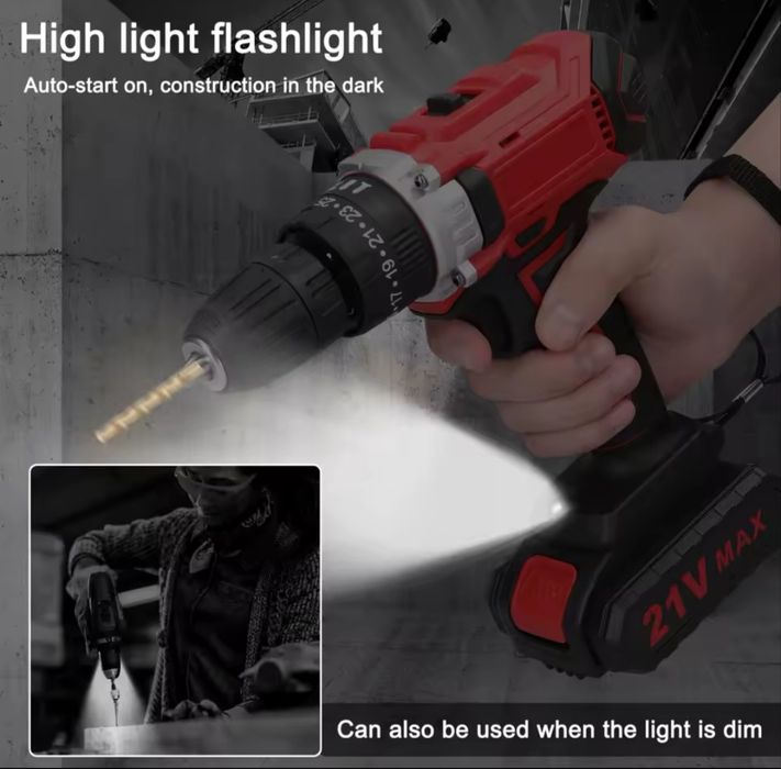 Aparafusadora ( 2 baterias incluídas)