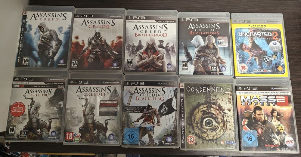 Ігри на ps3 ps4 assassin, dark souls, far cry