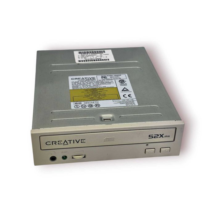 Leitor CD-ROM Interno Creative 52X mx IDE – Modelo CD5233E – Retro PC