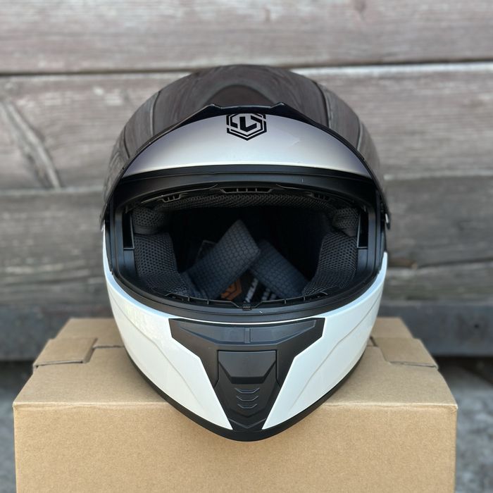 Шолом для мотоцикла LVS / Шлем для мотоцикла / Мотошлем / Мотошолом