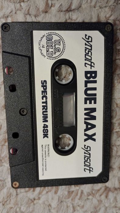 Gra Blue Max dla ZX Spectrum 48kb w plastikowym pudełku