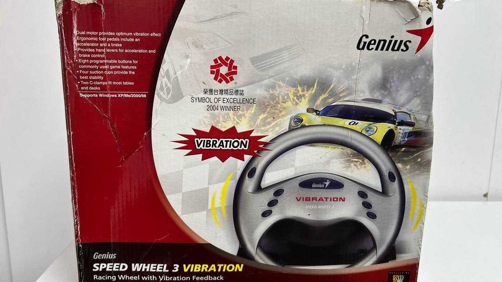 Кермо Genius Speed Wheel 3 Vibration USB