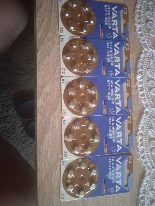 Baterie Varta Hearing aid batteries nowe