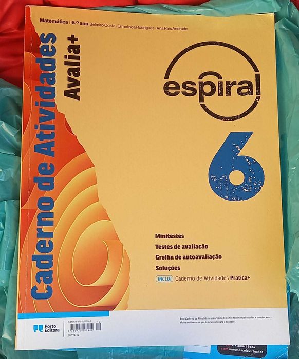 Livro escolar - 6º ano - Caderno de Atividades de Matemática