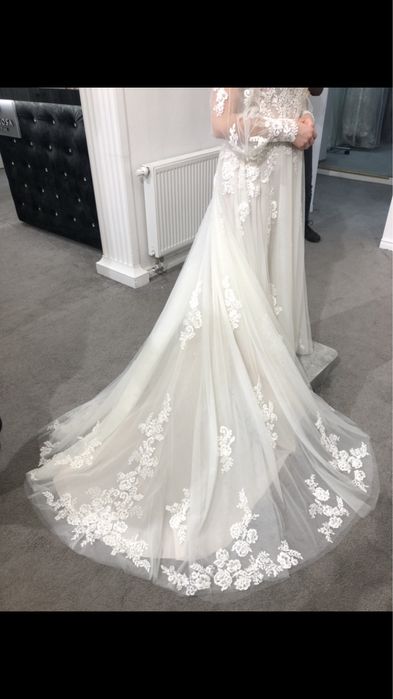 Suknia ślubna Justin Alexander rustykalna romantyczna