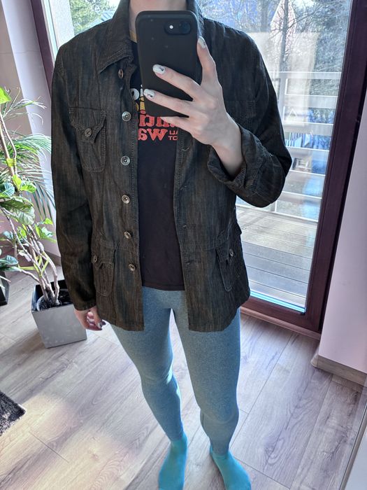 Katana koszula ciemny denim grafit Keilbach 38