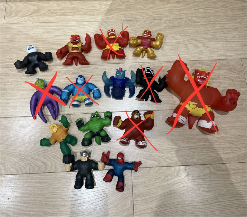 Герої Гуджитсу Goo Jit Zu, герої Marvel , оригінал