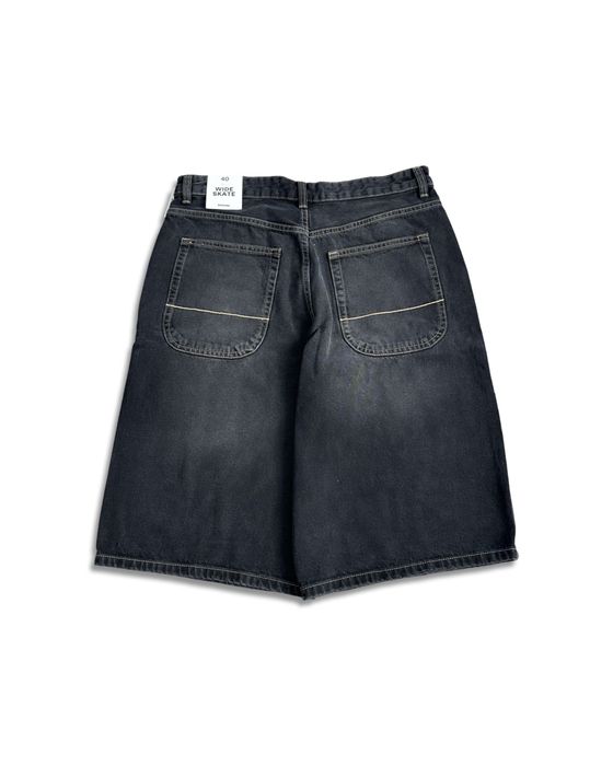 Розпродаж Широкі Шорти Bershka Skater Super Baggy Джинсові Бершка Супер Беггі