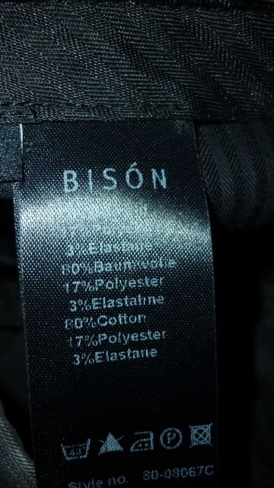 Bison-męskie bawełniane nowe spodnie  r; 50