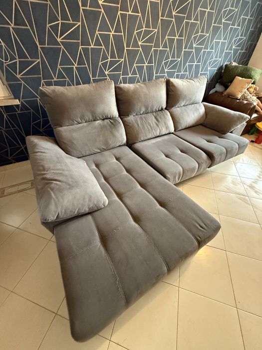 Sofa com Chaise Longue