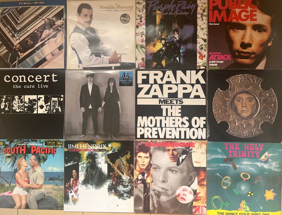 Discos de vinil em excelente estado