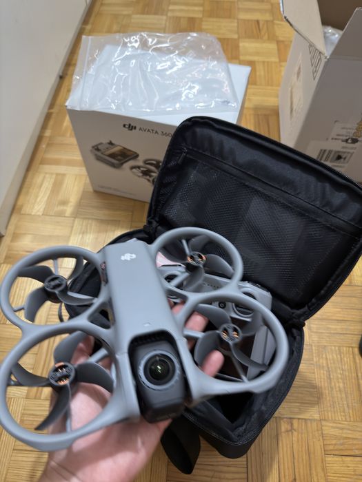 Dron DJI Avata 360 Fly More Combo RC2 Kamera 8K 60FPS HDR 120MP CMOS 1