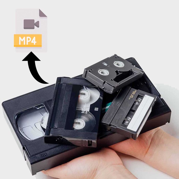 Conversão e Digitalização de Cassetes VHS/BETA/Hi8/MiniDV/8mm